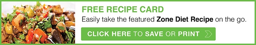 Zone Diet Eggplant Salad Recipe Download