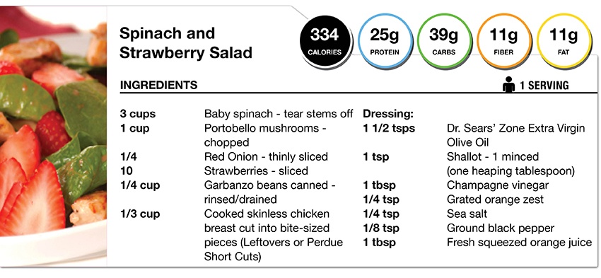 Spinach and Strawberry Salad