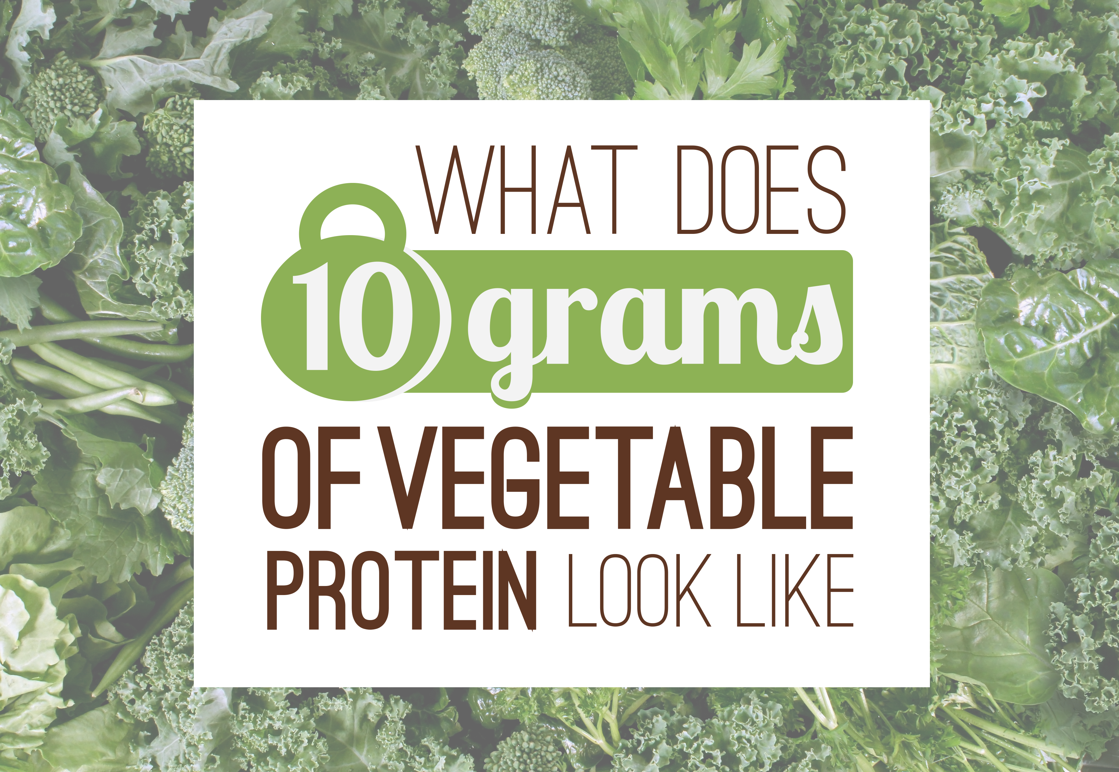 High Protein Vegetables: What 10grams of Vegetable Protein Looks Like