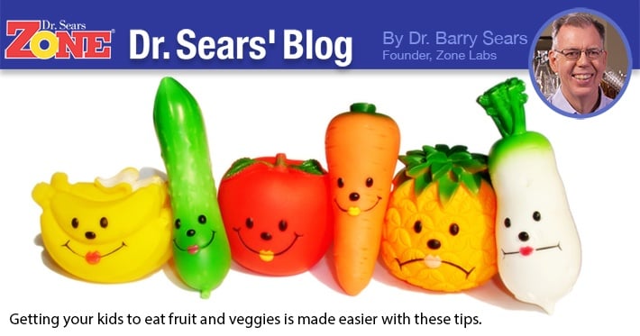 Getting Kids To Eat More Fruits And Vegetables