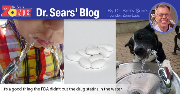 Why To Avoid Statins in Drinking Water