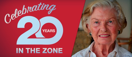 Celebrating 20 Years In The Zone - Adriana V.